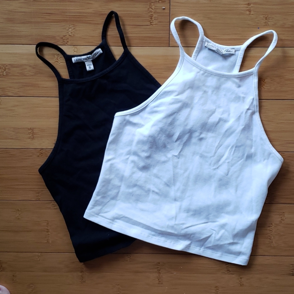 Two Express Tank Top Crop Tops